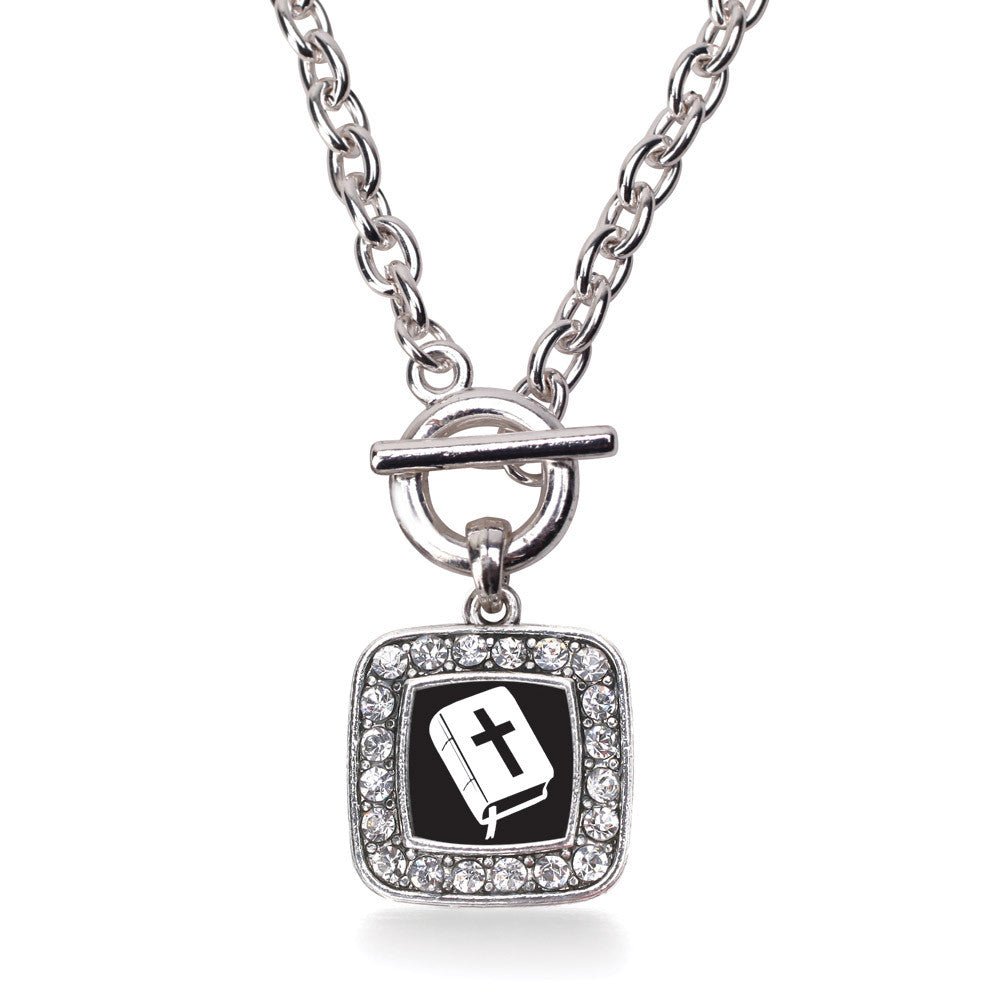 Holy Bible Square Charm
