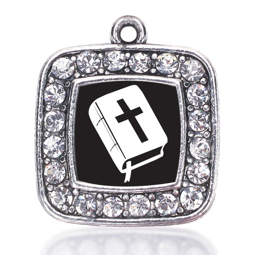 Holy Bible Square Charm