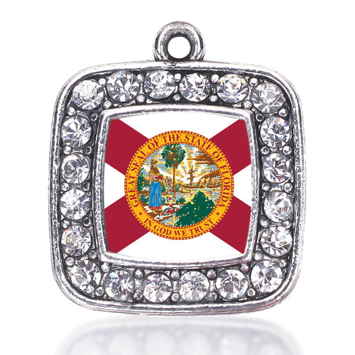Florida Flag Square Charm