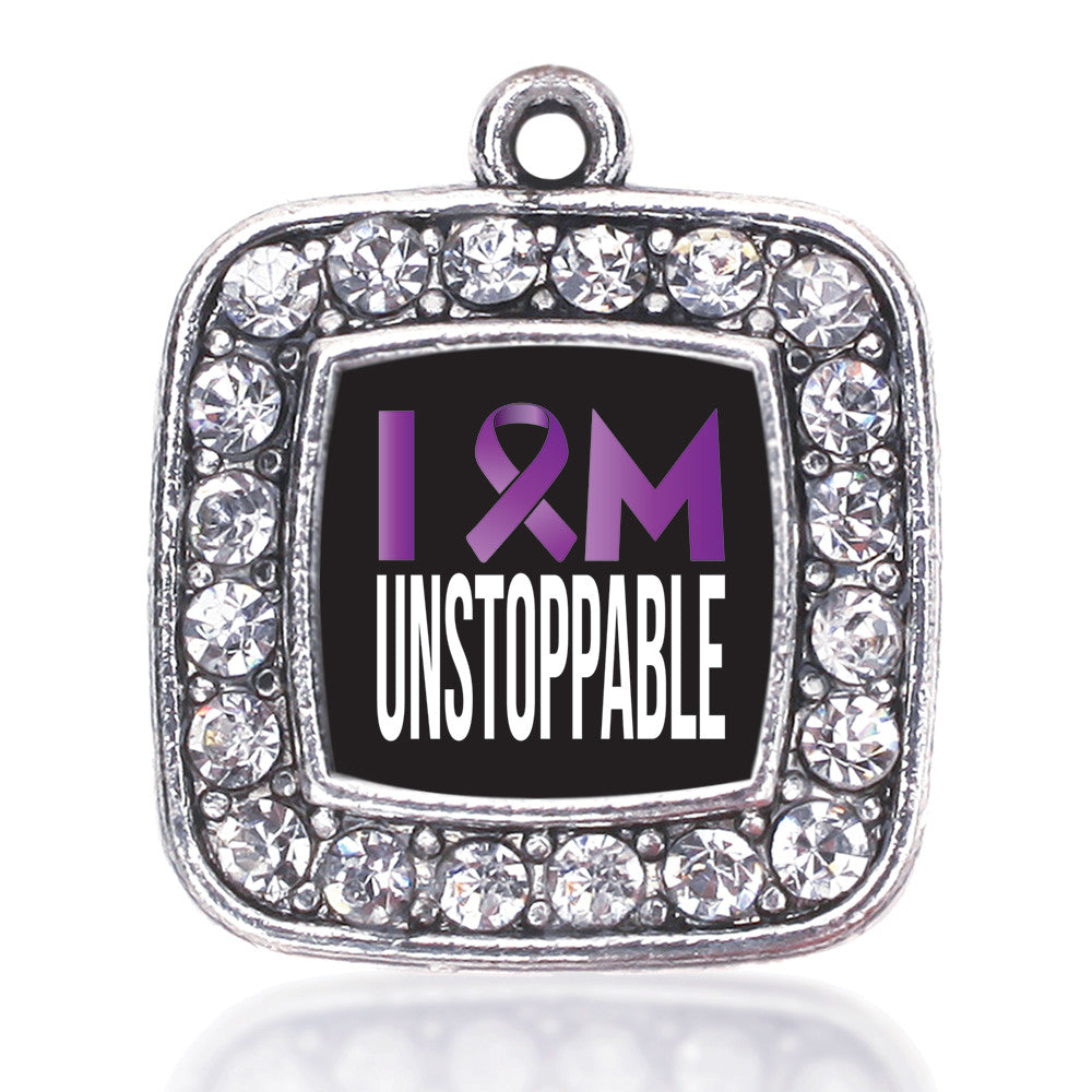 I Am Unstoppable Square Charm