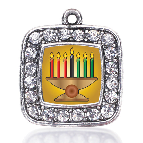 Kwanzaa Square Charm