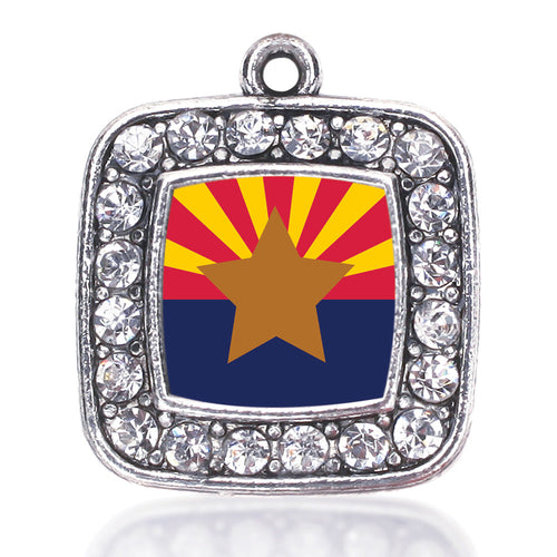 Arizona Flag Square Charm