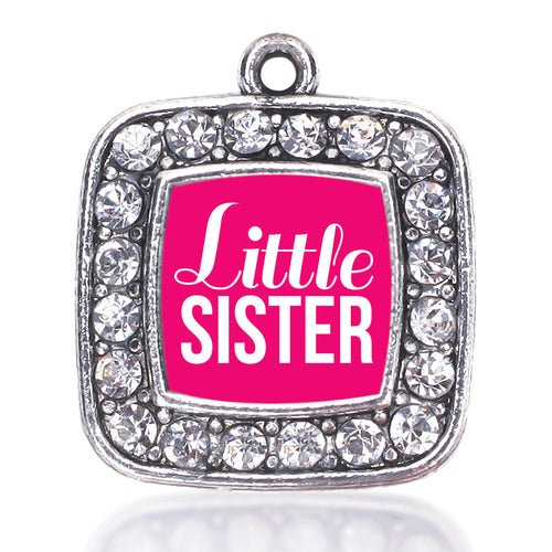 Little Sister Square Charm