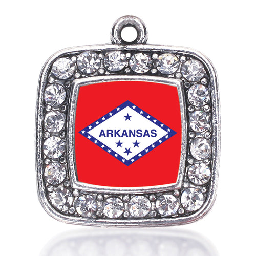 Arkansas Flag Square Charm