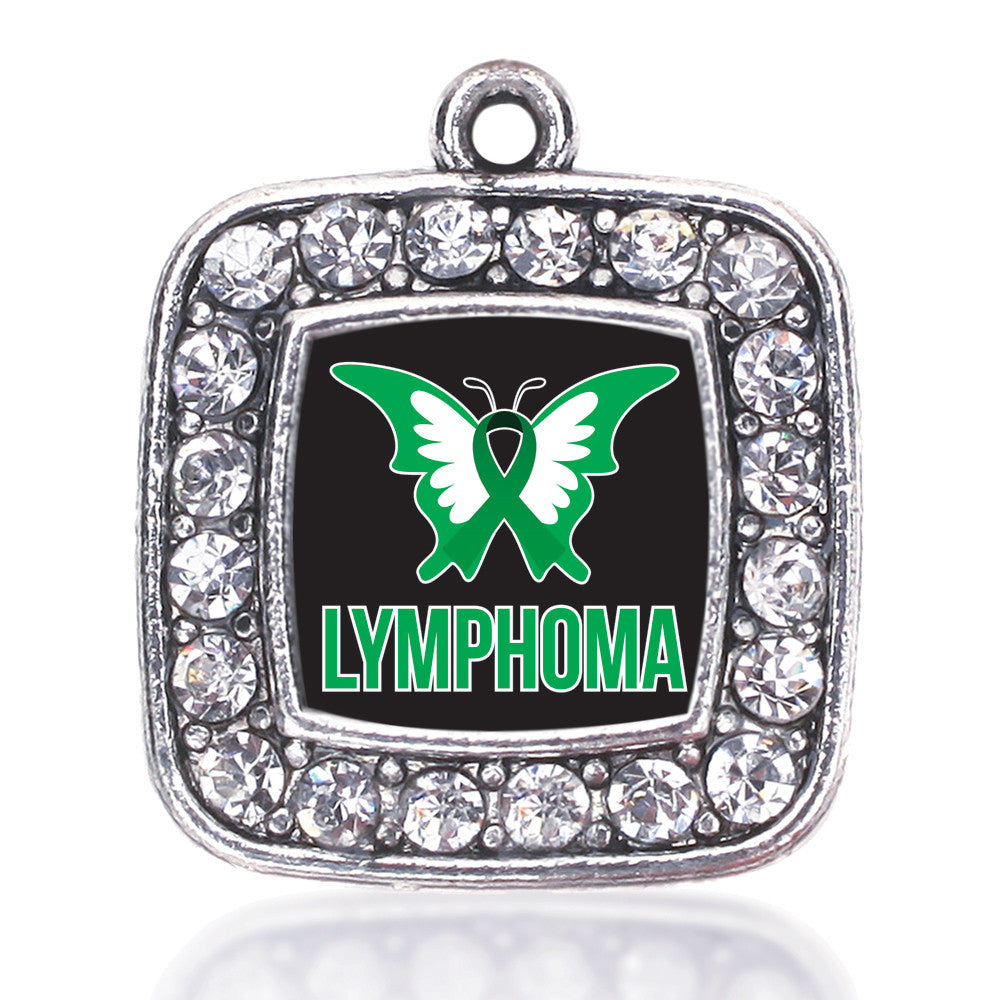 Lymphoma Support and Awareness Square Charm