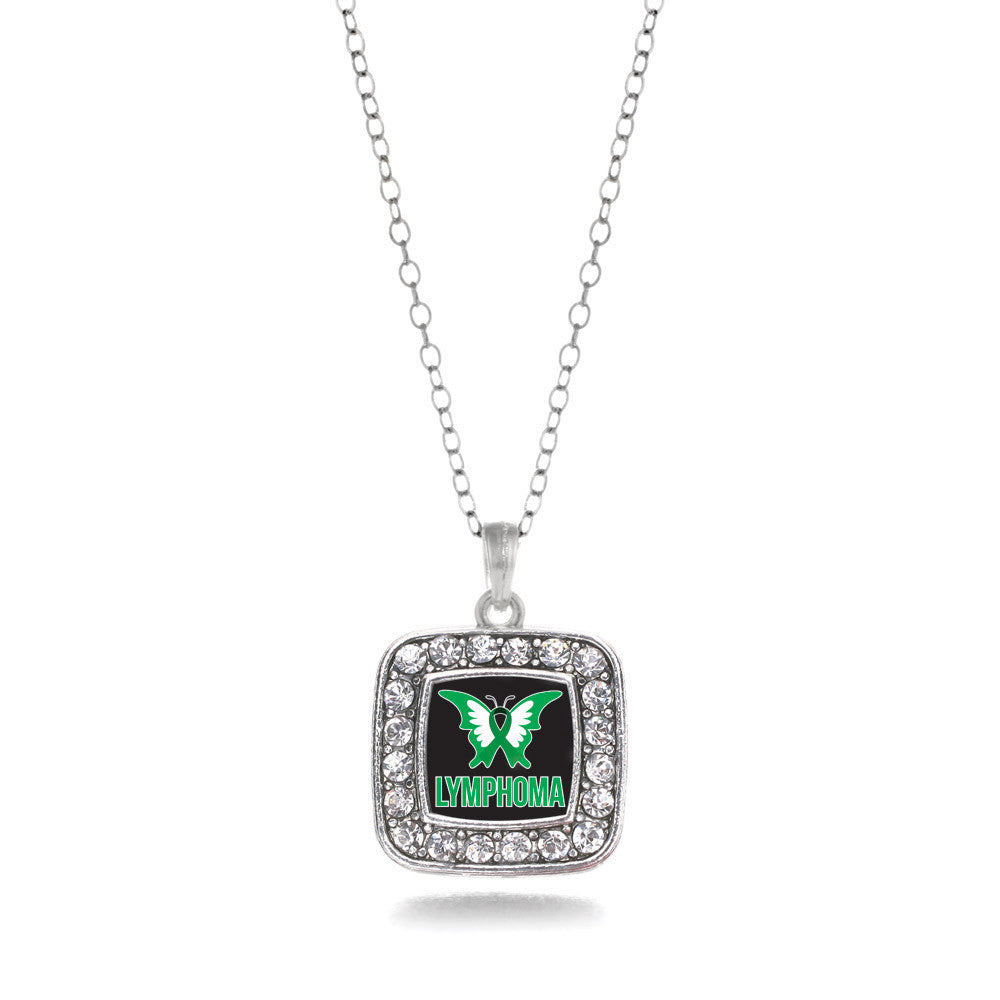 Lymphoma Support and Awareness Square Charm