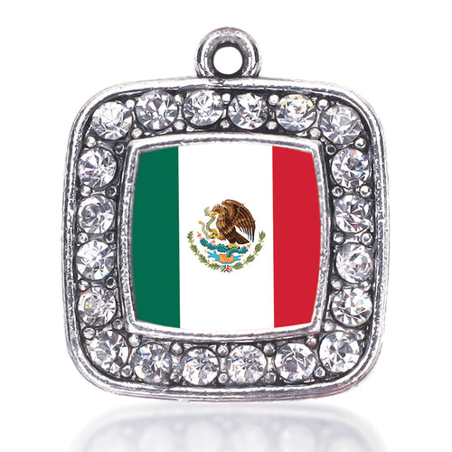 Mexican Flag Square Charm