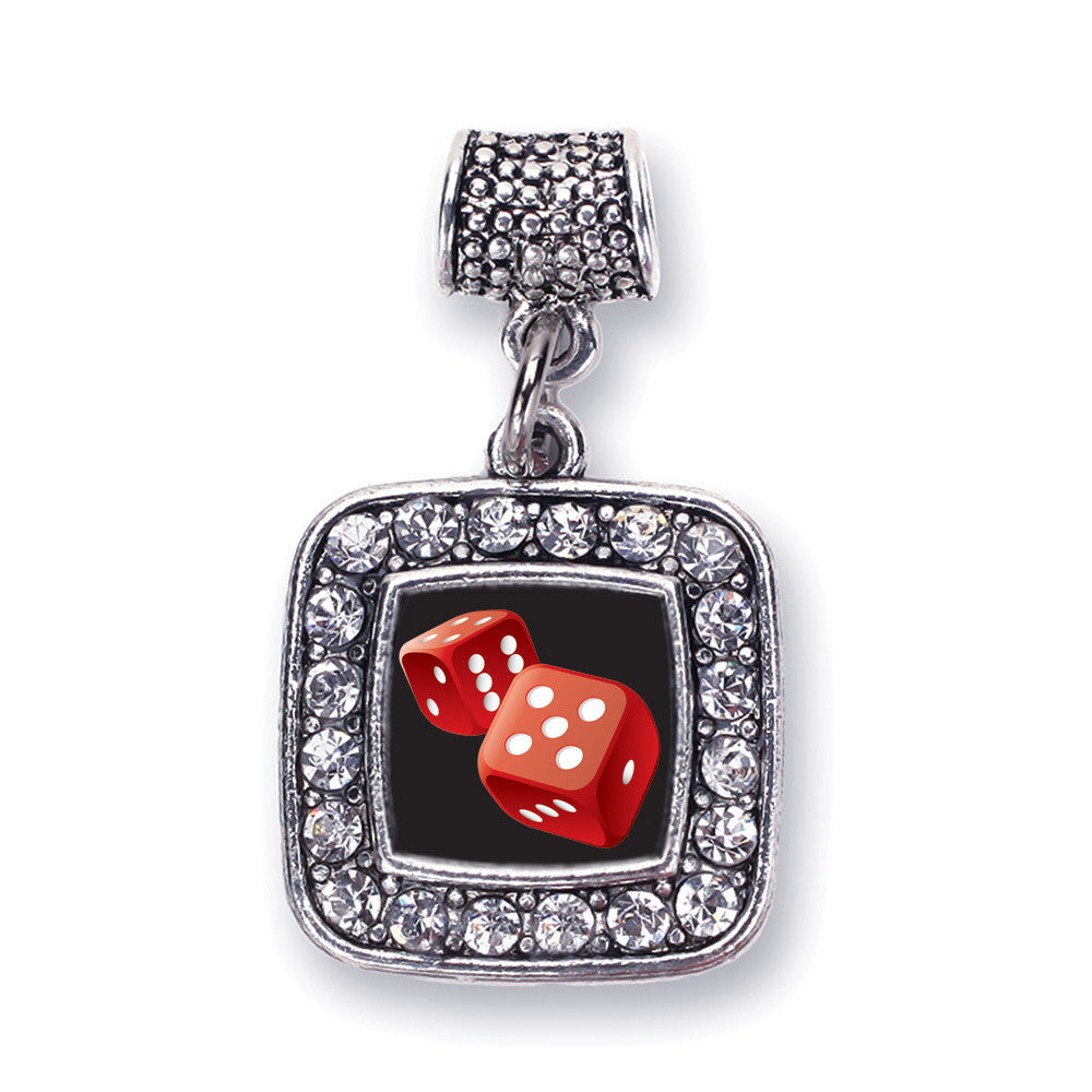 Roll The Dice Square Charm