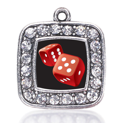 Roll The Dice Square Charm