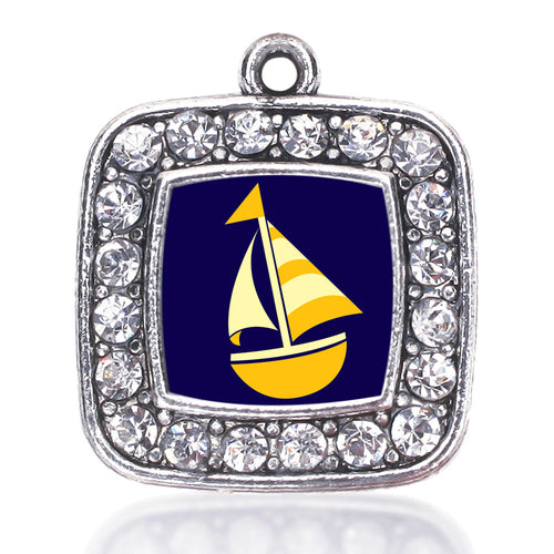 Sailboat Square Charm