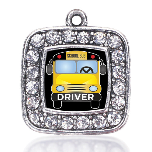 School Bus Square Charm