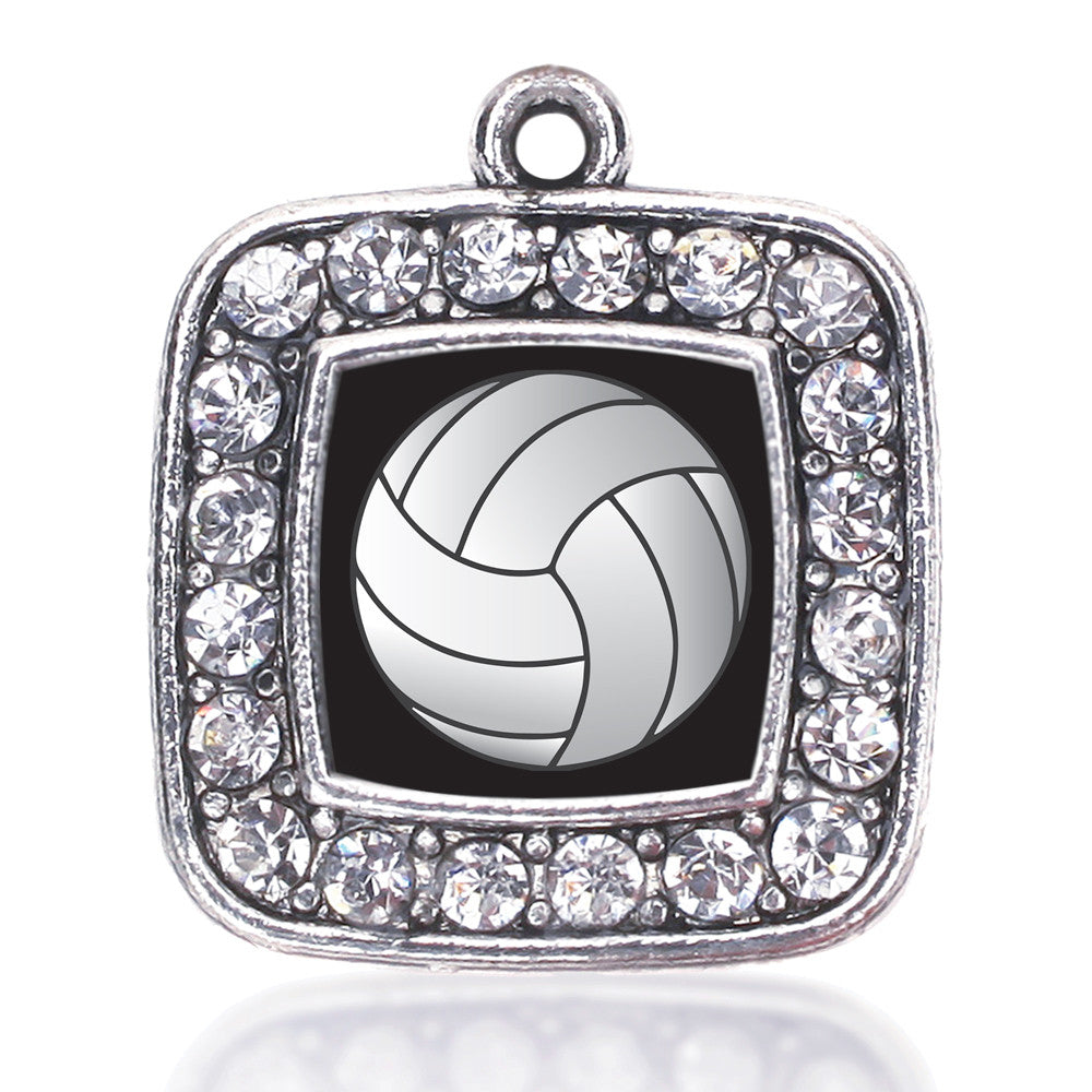 Volleyball Square Charm