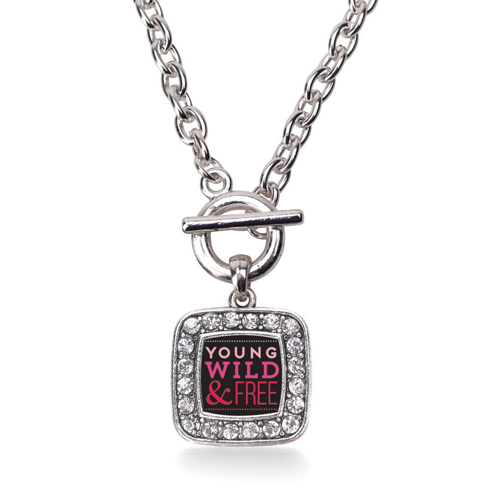 Young Wild And Free Square Charm