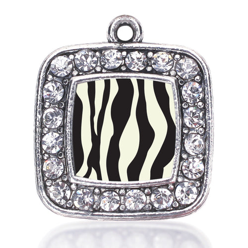 Zebra Print Square Charm