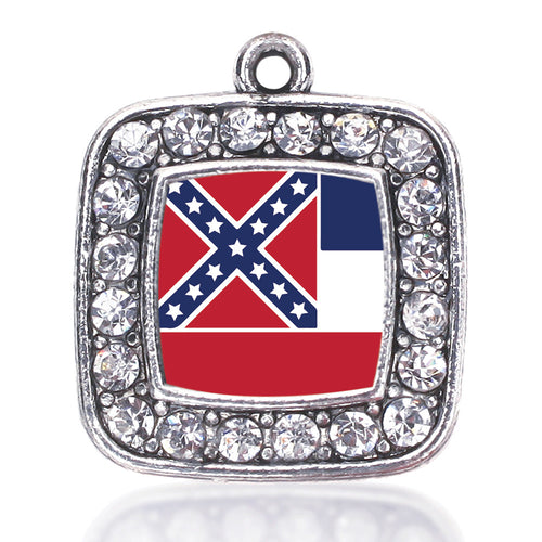 Mississippi Flag Square Charm