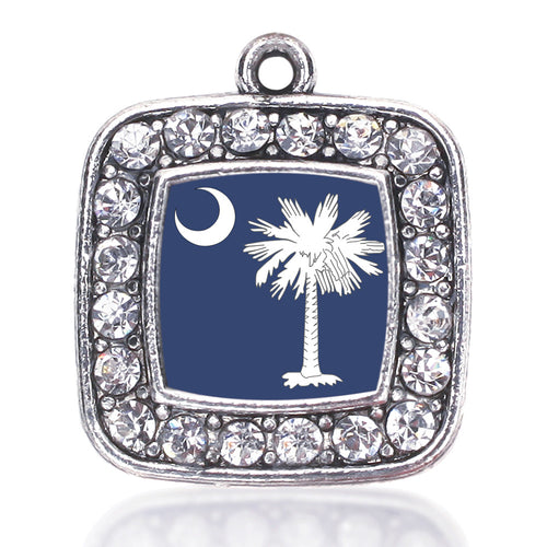 South Carolina Flag Square Charm