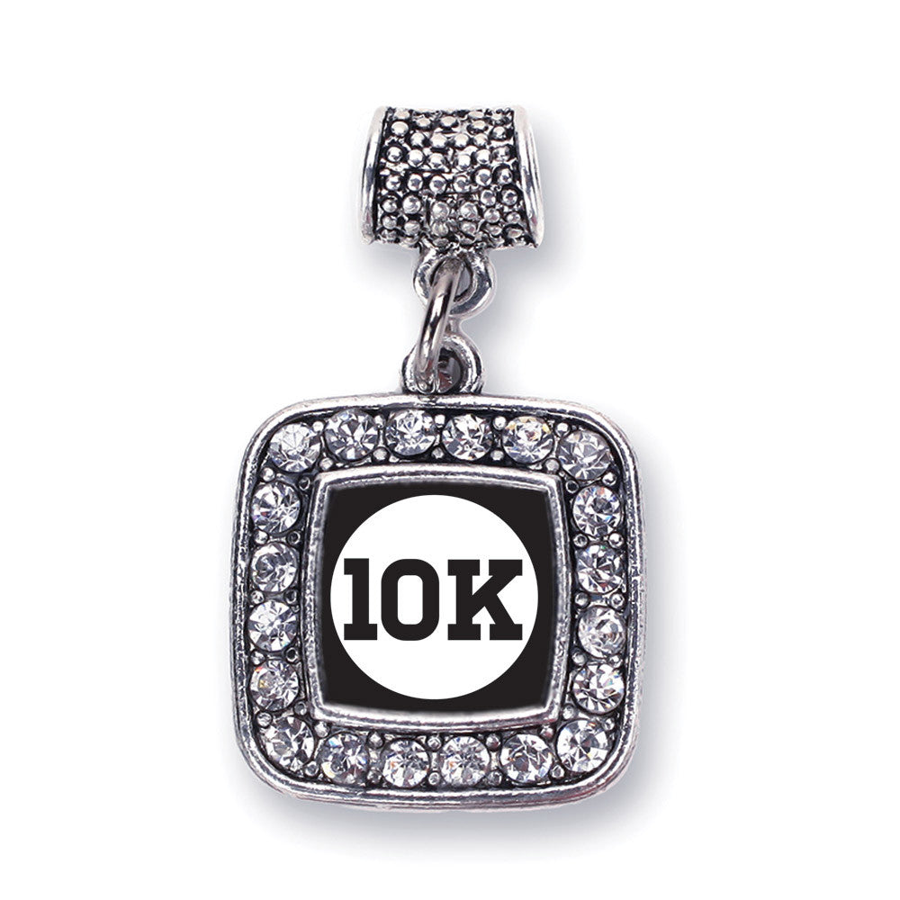 10k Runners Square Charm