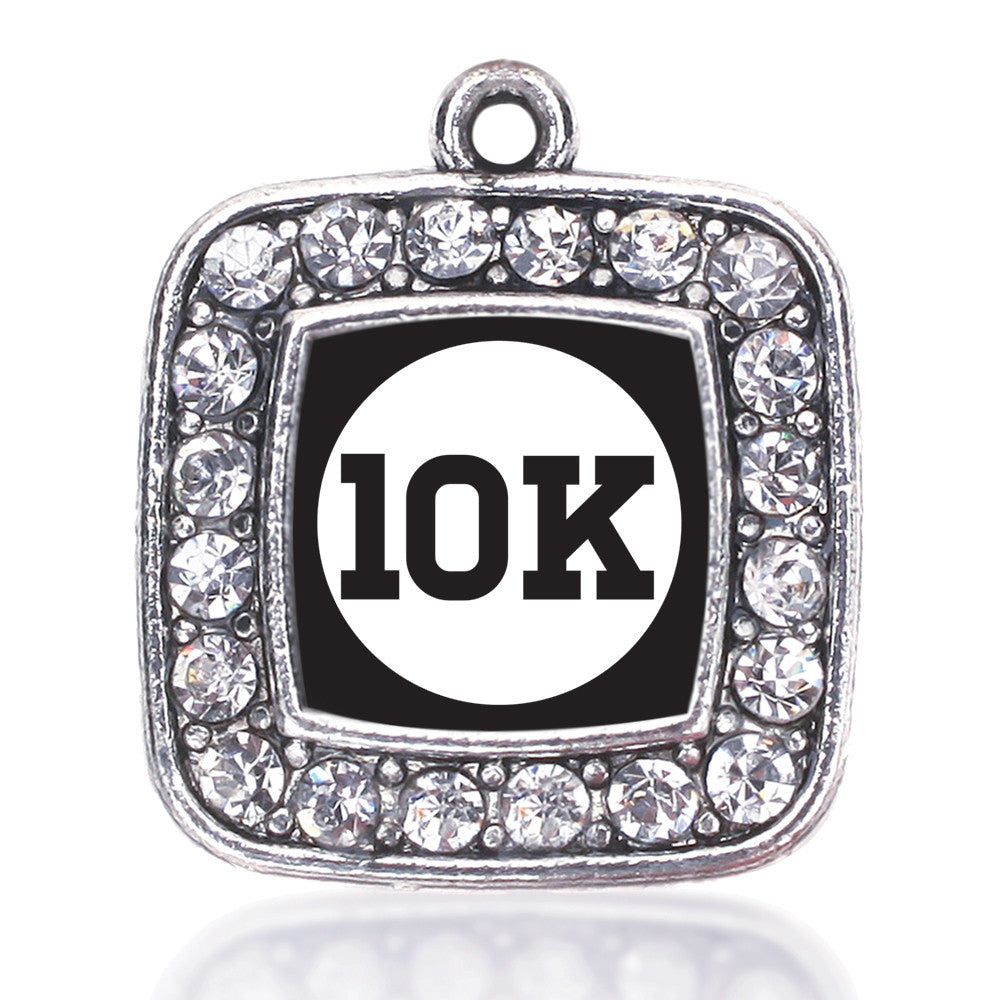 10k Runners Square Charm