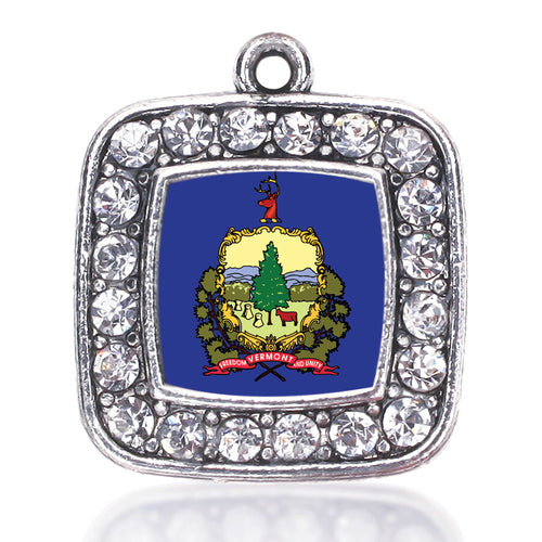 Vermont Flag Square Charm