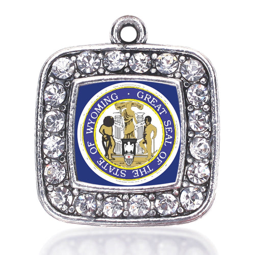 Wyoming Flag Square Charm