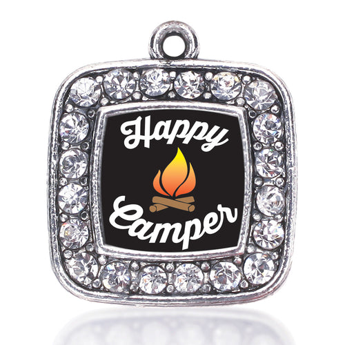 Happy Camper Square Charm