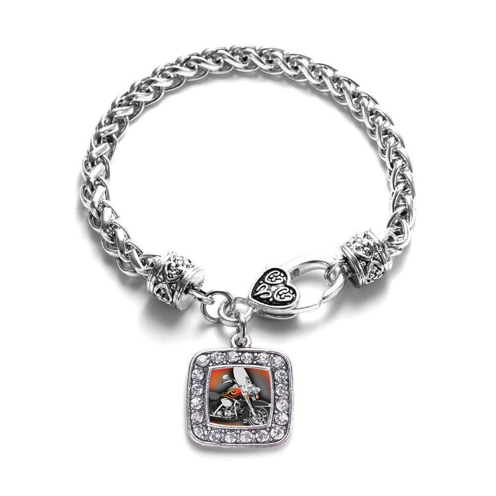 Motorcycle Lovers Square Charm