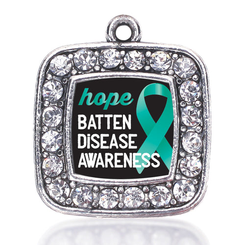 Batten Disease Square Charm