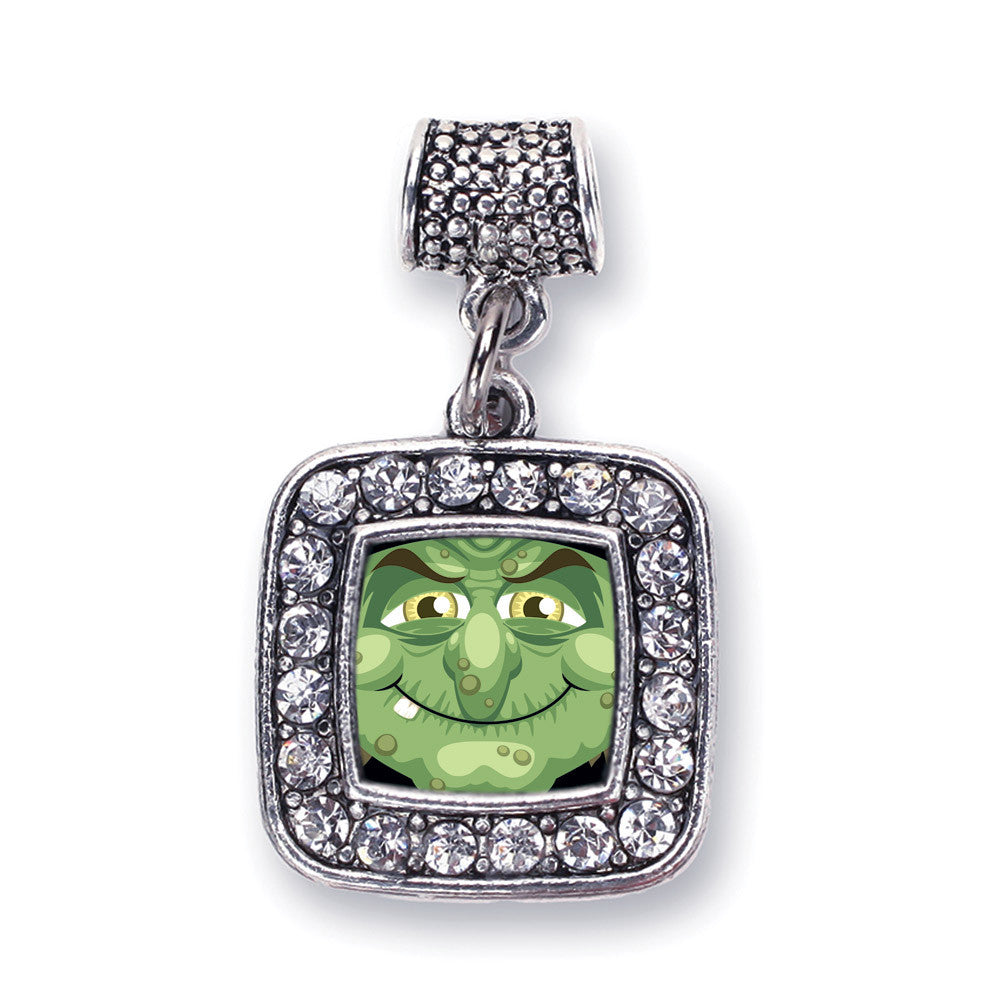 Witty Witch Square Charm