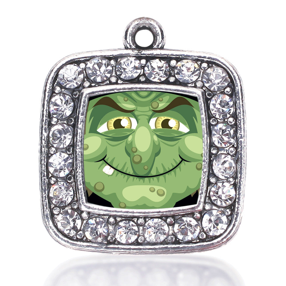 Witty Witch Square Charm