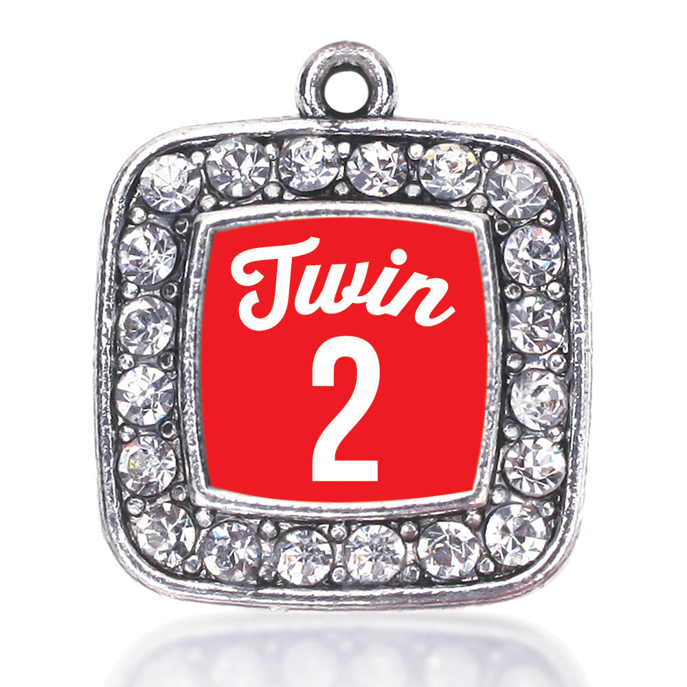 Twin Two Square Charm