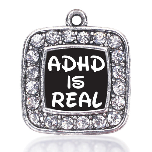 ADHD Awareness Square Charm