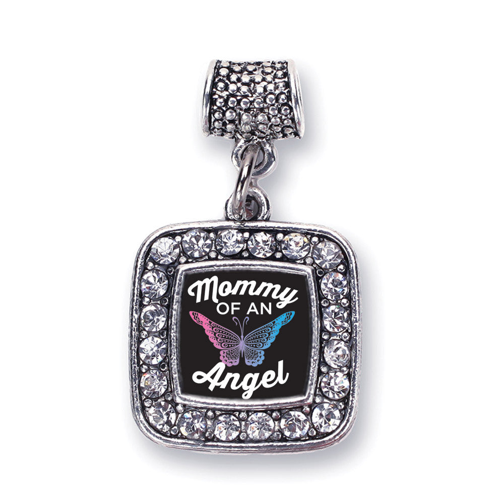 Mommy Of An Angel Square Charm