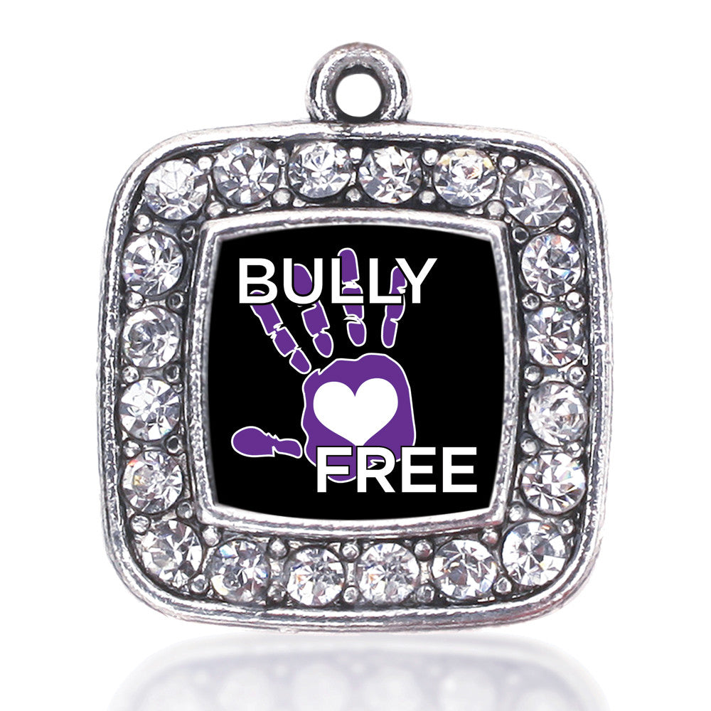 Bullying Support and Awareness Square Charm