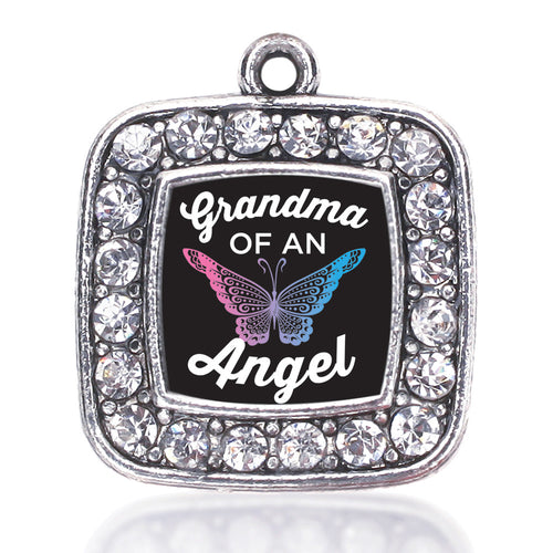 Grandma Of An Angel Square Charm