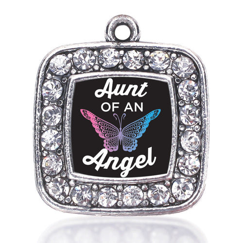 Aunt Of An Angel Square Charm