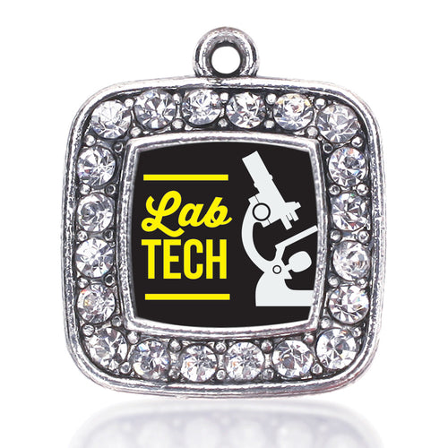 Lab Technician Square Charm