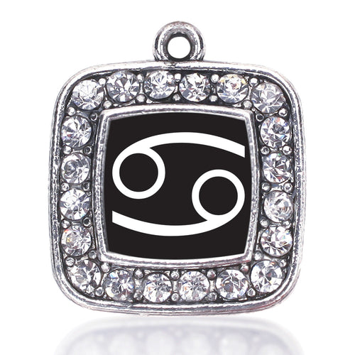 Cancer Zodiac Square Charm