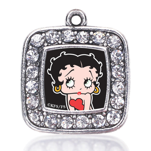 Betty Boop Square Charm