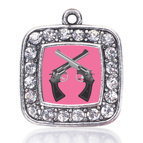 Girls N' Guns Square Charm