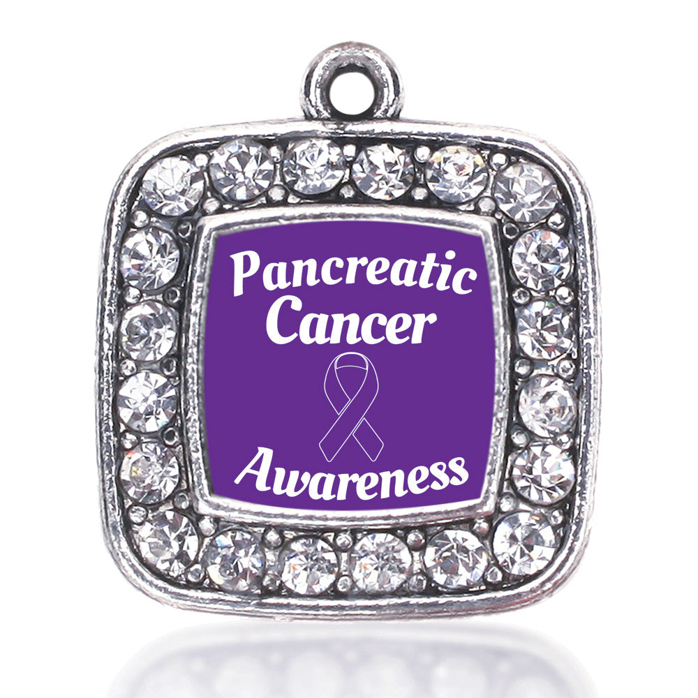 Pancreatic Cancer Awareness Square Charm