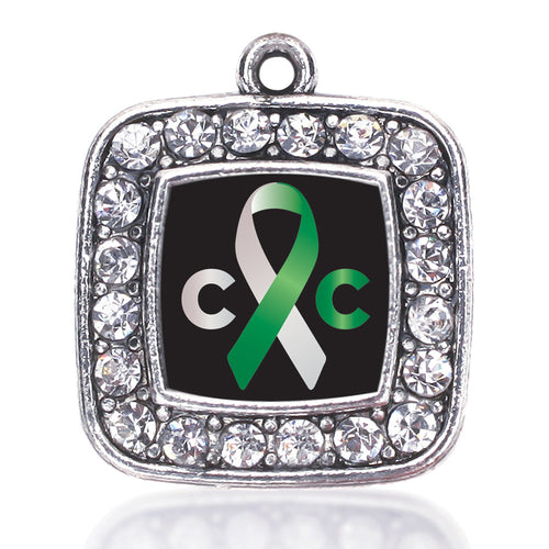 Cervical Cancer Support Square Charm