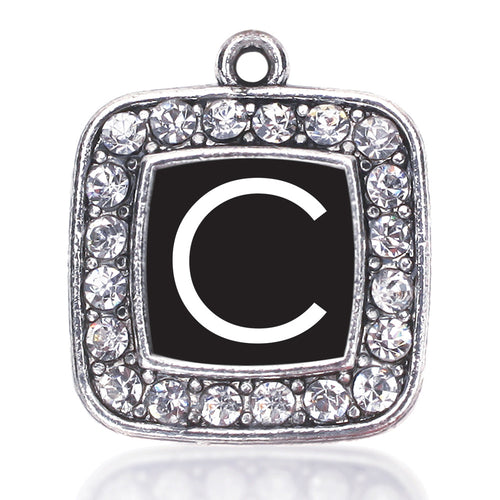 My Initials - Letter C Square Charm