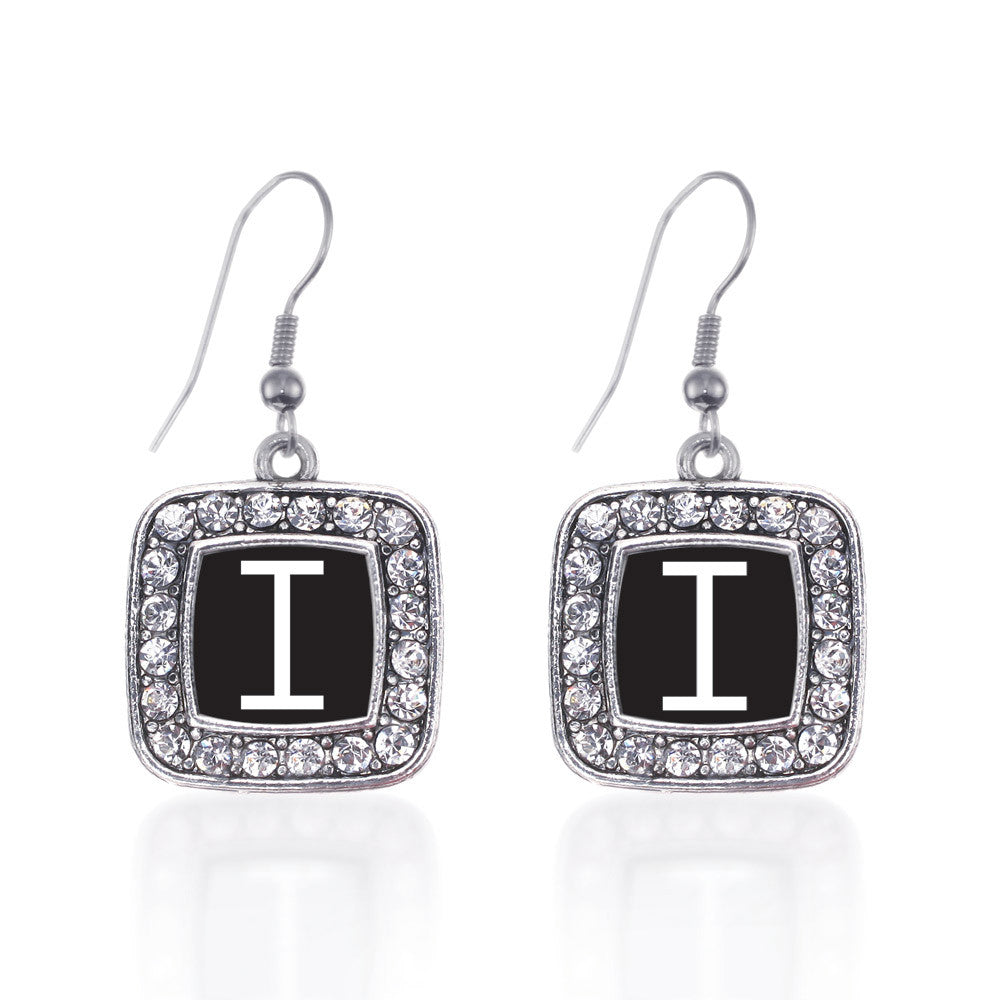 My Initials - Letter I Square Charm