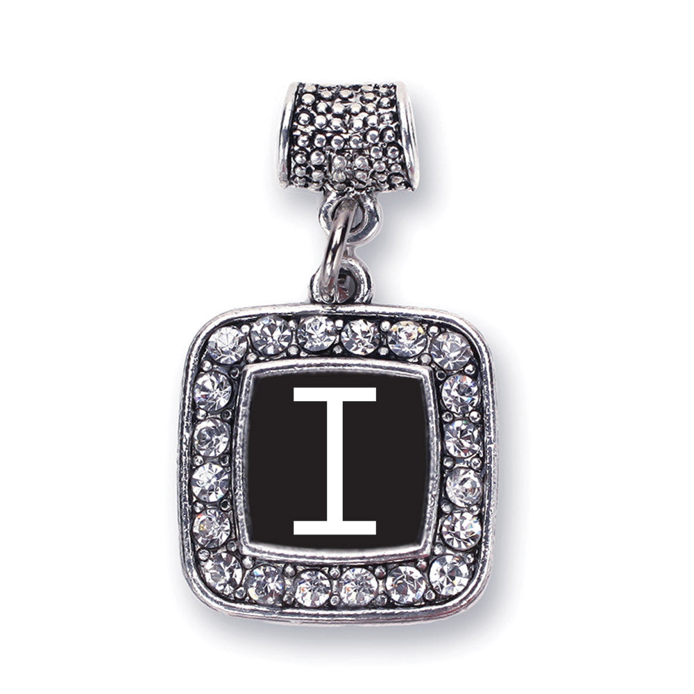 My Initials - Letter I Square Charm