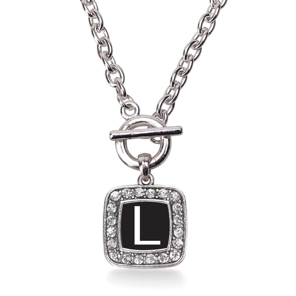My Initials - Letter L Square Charm