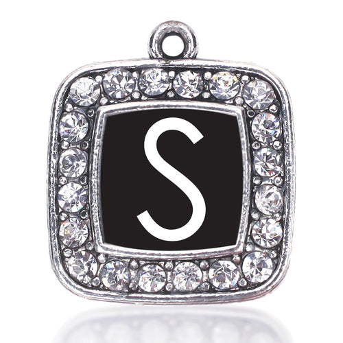 My Initials - Letter S Square Charm