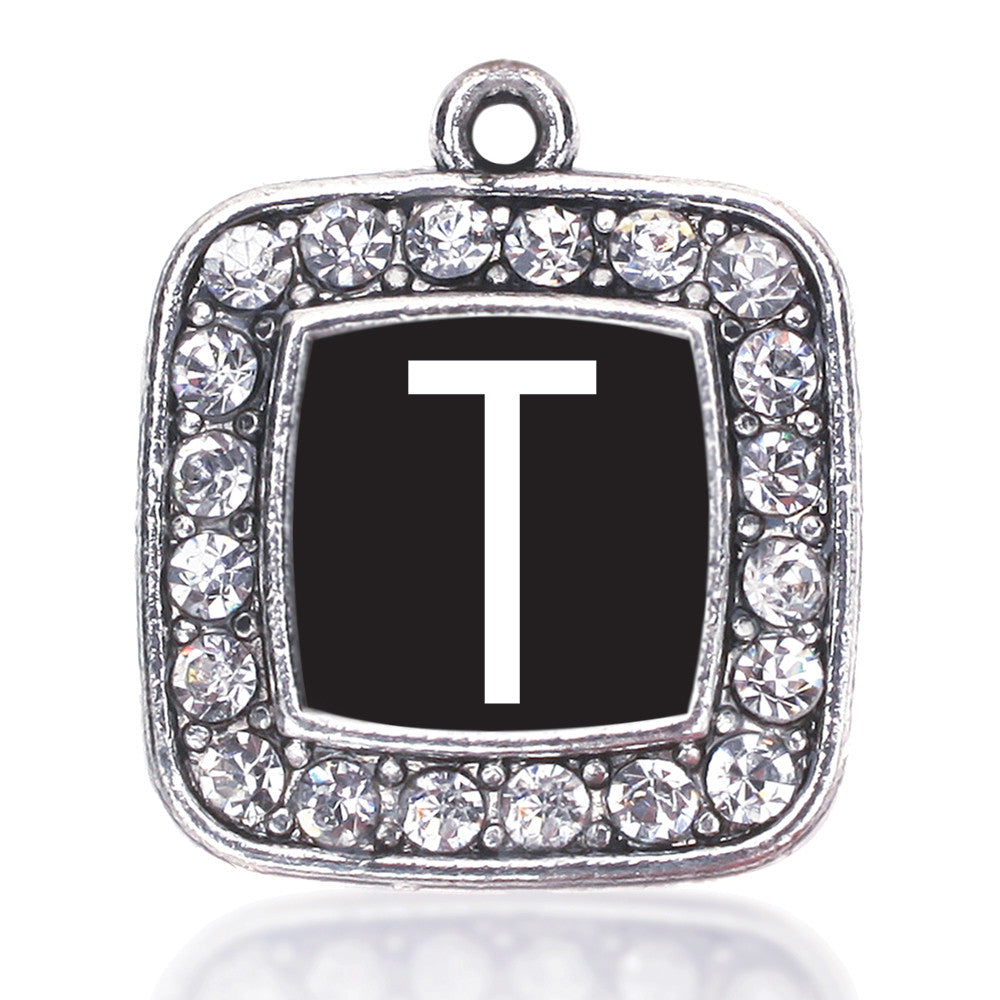 My Initials - Letter T Square Charm