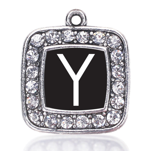 My Initials - Letter Y Square Charm