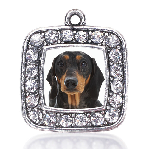 The Dachshund Square Charm
