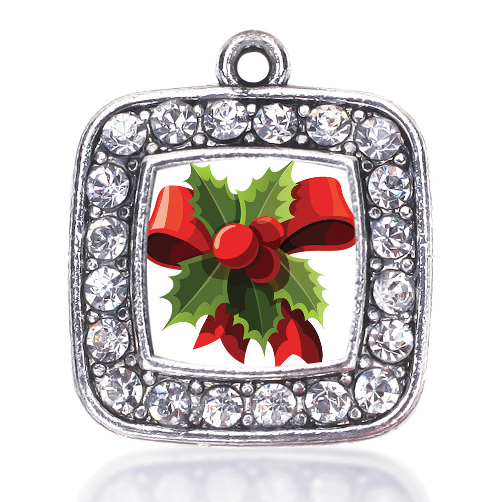 Holly Plant Square Charm